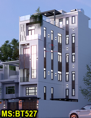 Mẫu thiết kế nhà phố 6 tầng 7x25m hiện đại đẹp tại Gò Vấp