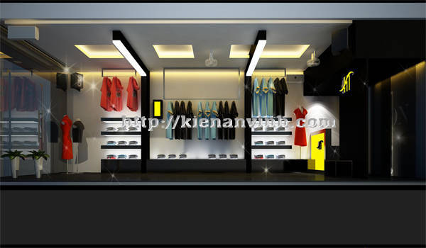 Thiết kế shop thời trang HT Fashion quận Tân Bình