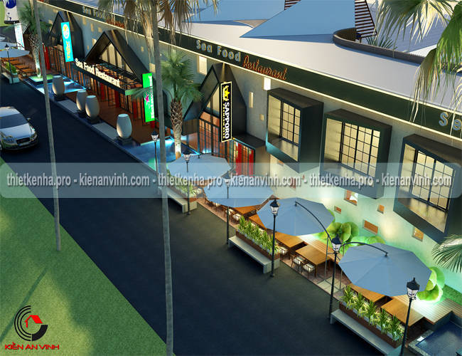 Dự án thiết kế nhà hàng resort đẹp
