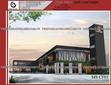 Thiết kế quán Cafe Container đẹp ở Bình…