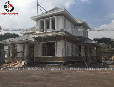 Thi công xây dựng biệt thự vườn 2 tầng tại tỉnh Đồng Nai