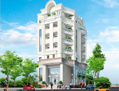 Mẫu thiết kế khách sạn đẹp 6 tầng đẹp tại tỉnh Tây Ninh