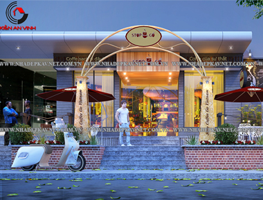 Mẫu thiết kế quán cafe đẹp tại quận Tân Bình