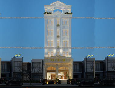 Mẫu thiết kế khách sạn đẹp tại Quận Bình Tân