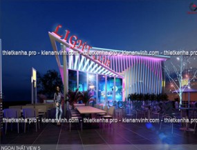 Thiết kế quán bar Light Club tại tỉnh Vũng Tàu
