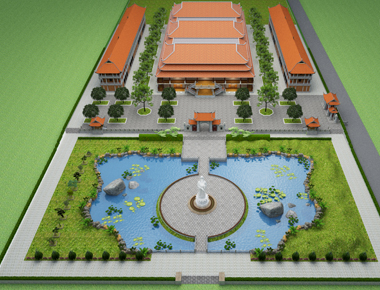 Mẫu thiết kế chùa đẹp tại tỉnh Bình…