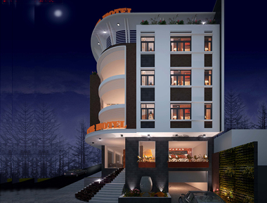 Mẫu thiết kế khách sạn 5 tầng hiện đại đẹp tại Lai Châu