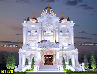 Công ty Kiến An Vinh chuyên thiết kế biệt thự lâu đài đẹp tại Đồng Nai