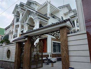 Thi công biệt thự mái thái đẹp cao cấp tại Biên Hòa