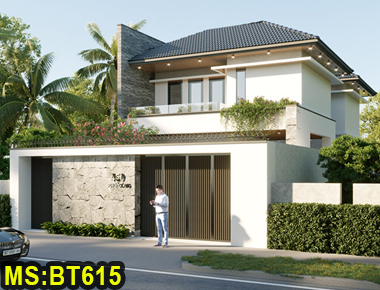 Mẫu biệt thự mái nhật 2 tầng 10x20m có…