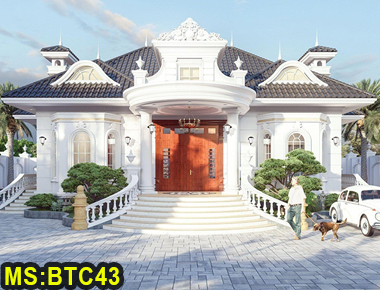 Thiết kế biệt thự tân cổ điển mái nhật…