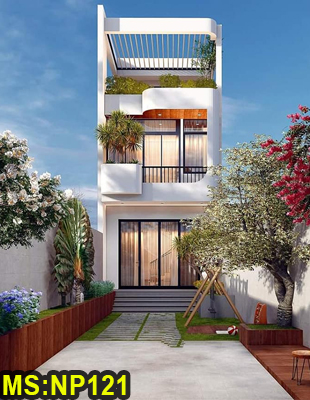 Mẫu thiết kế nhà ống hiện đại 3 tầng…