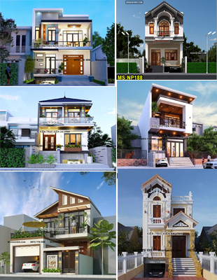Top 20 mẫu thiết kế nhà 2 tầng có [Tầng…