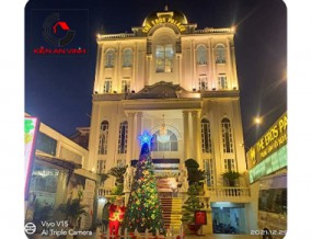 Thiết kế thi công nhà hàng tiệc cưới The Eros Palace ở Lê Văn Khương, Quận 12