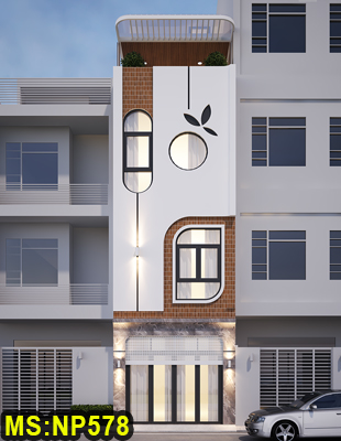 Mẫu nhà ống hiện đại 3 tầng 1 tum 4x14…