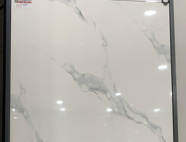 Gạch Trắng Vân Mây Marble 60x90cm - Giải Pháp Nâng Tầm Không Gian Sống