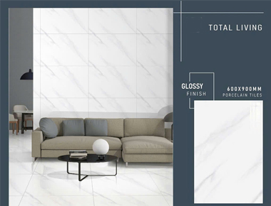 6 Tông Màu Vân Đá Sang Trọng: Khám phá Gạch Porcelain 60x90cm Bề mặt Bóng cho Nội thất Hiện đại.