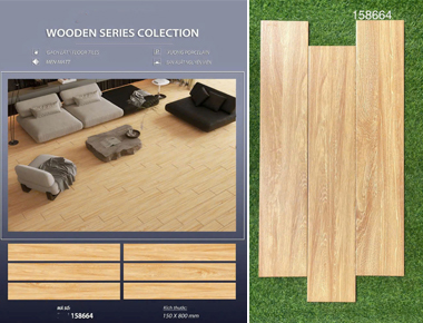 Gạch Giả Gỗ Xương Đá Porcelain 15x80cm: Bền Bỉ Vượt Trội, Vẻ Đẹp Tự Nhiên.