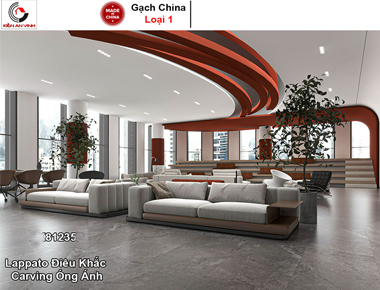 Gạch lát nền 60x120cm Trung Quốc Loại 1 – Porcelain Matt Carving đa dạng màu sắc